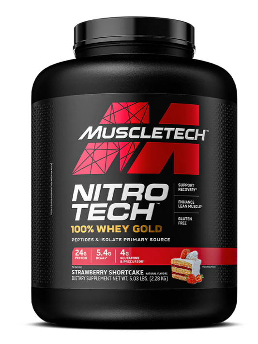 Muscletech Nitro Tech Whey Gold, Build more Strength and Muscle