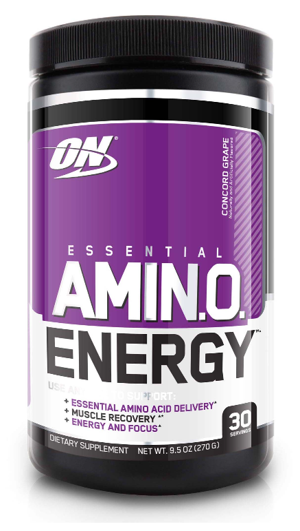 Optimum Nutrition Amino Energy, Support Energy, Support Focus & Muscle Recovery