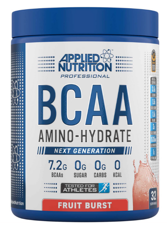 Applied Nutrition BCAA Amino Hydrate, 32 Serving, Replenish Electrolytes