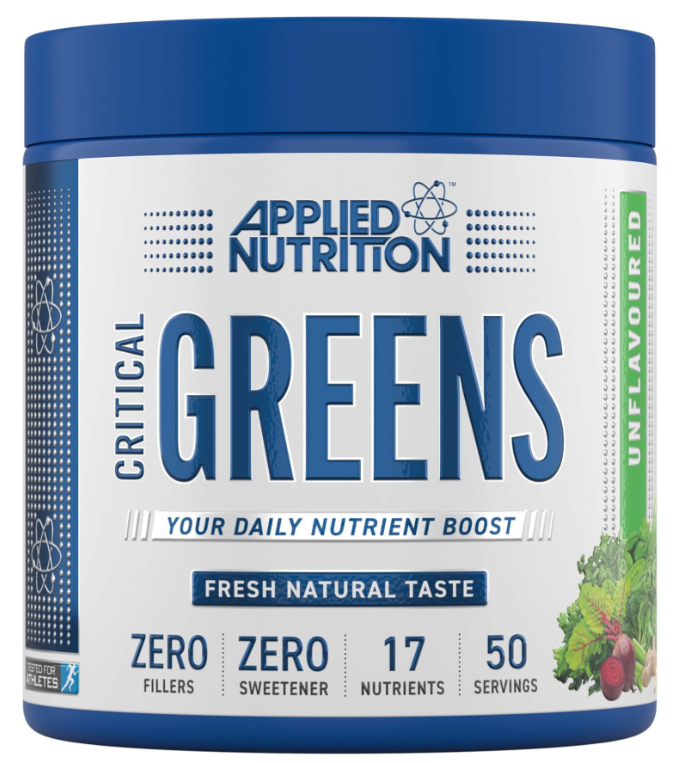 Applied Nutrition Critical Greens, Unflavored, 17 super-greens ingredients