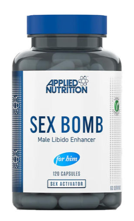 Applied Nutrition Sex Bomb Male Libido Enhancer, 120 Capsules, Sex Activator