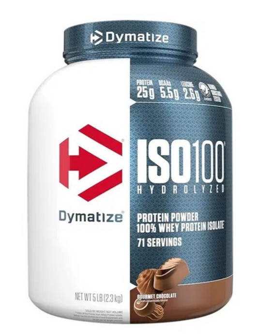 Dymatize ISO 100 Hydrolyzed whey protein isolate, 5 LB