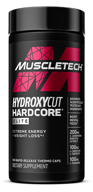 MuscleTech Hydroxycut Hardcore Elite, Powerful Weight Loss
