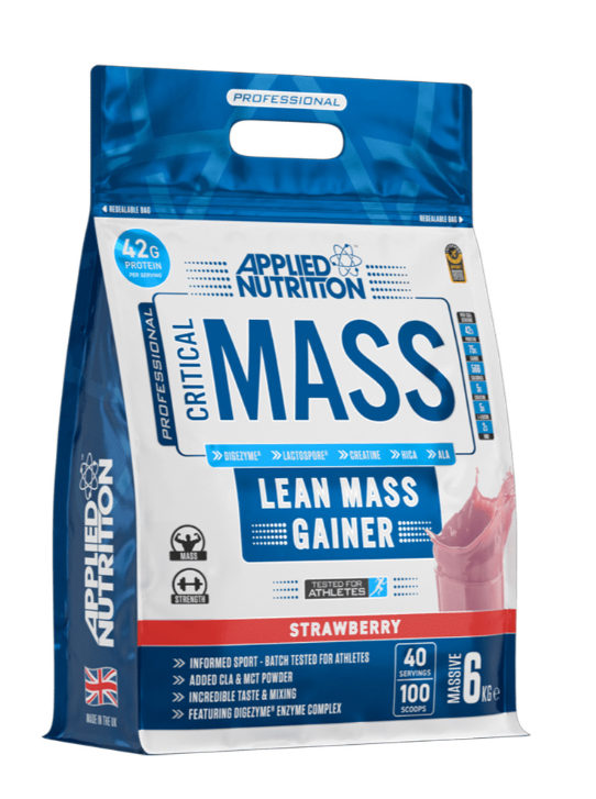 Applied Nutrition Critical Mass Lean Mass Gainz, 42 G Protein Per Serving