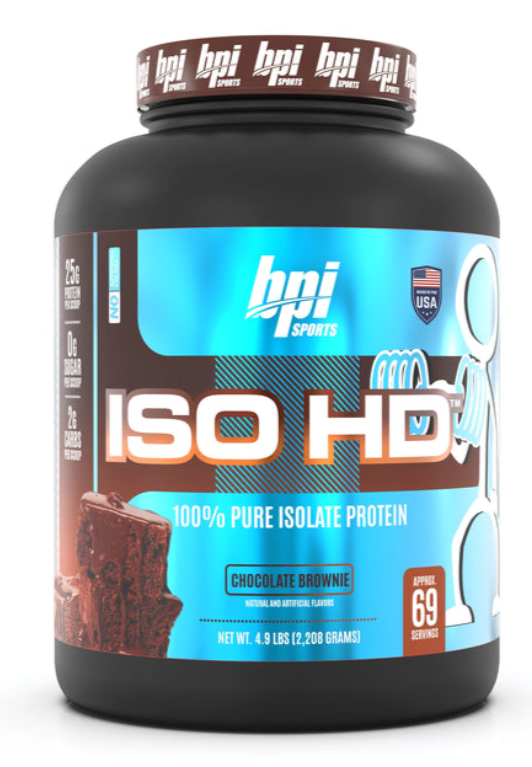 bpi Sports ISO HD, 4.9 Lb, 25g Protein Per Scoop, Build Lean Muscle